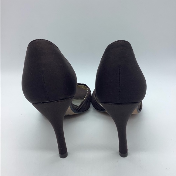 Steve Madden Women Size 8.5 Eunise Purple Leather Open Toe 4" Heels - Picture 7 of 7